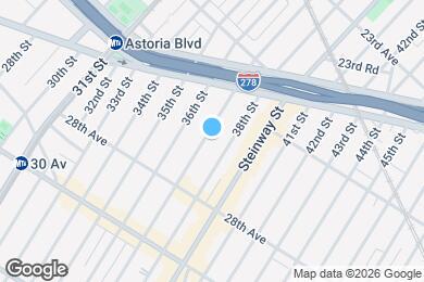 Map image of the property - 25-41 37th St