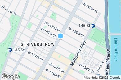 Map image of the property - Adam Clayton Powell Junior Boulevard