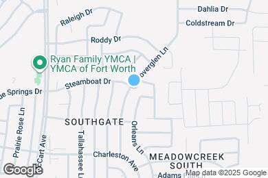 Map image of the property - 8301 Cloverglen Ln
