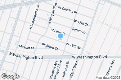 Map image of the property - 4627 W 18th St