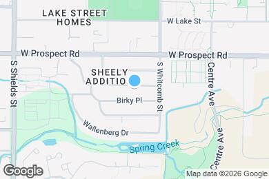 Map image of the property - 821 Juniper Ln