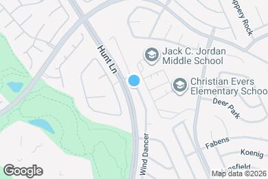 Map image of the property - 9730 Wind Dancer