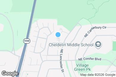 Map image of the property - 3322 NE Lancaster St