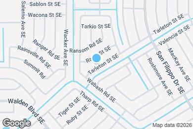 Map image of the property - 1135 Tarleton St SE