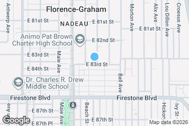 Map image of the property - 1771 E 83rd St
