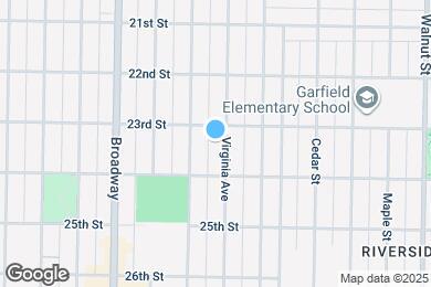 Map image of the property - 2310 Virginia Ave