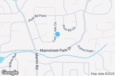 Map image of the property - 855 Lost Creek Cir