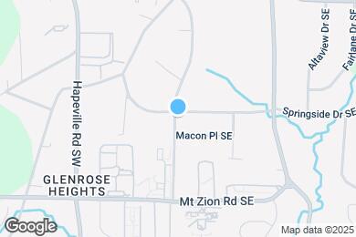 Map image of the property - 39 Springside Dr SE