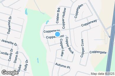 Map image of the property - 9454 Copper Mist