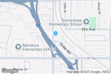 Map image of the property - Hollister Creek Apartments