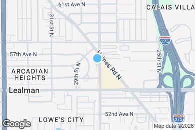 Map image of the property - 5680 28th St N