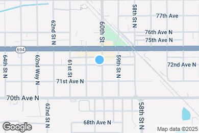 Map image of the property - 6002 72nd Ave N