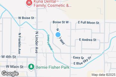 Map image of the property - 585 N Katie Way