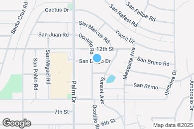 Map image of the property - 66617 San Diego Dr