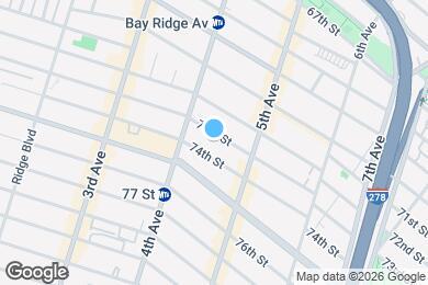 Map image of the property - 436 73rd St