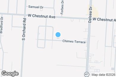Map image of the property - 1138 Chimes Terrace