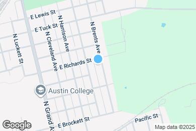 Map image of the property - 1012 N Brents Ave