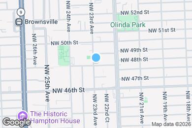 Map image of the property - 4803 NW 23rd Ave