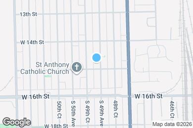 Map image of the property - 1440 S 49th Ave