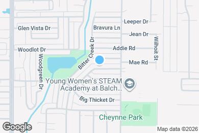 Map image of the property - 939 N Pleasant Woods Dr