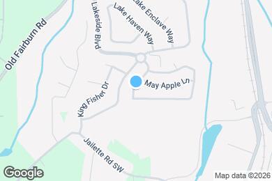 Map image of the property - 3913 Lake Manor Way