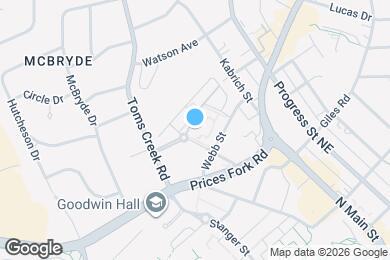 Map image of the property - The Edge Apartments and Townhomes