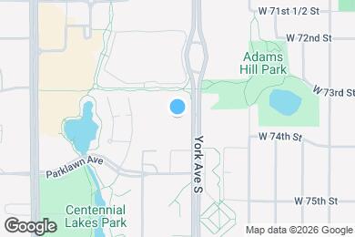Map image of the property - 7320 York Ave S