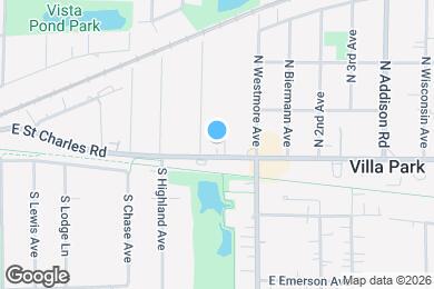 Map image of the property - 912 E St Charles Rd