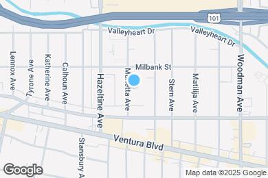 Map image of the property - 4450 Murietta Ave