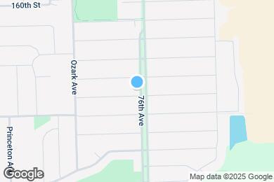 Map image of the property - 16230 76th Ave