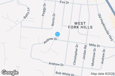 Map image of the property - 325 Mills Dr