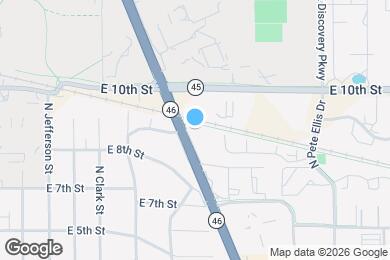 Map image of the property - East Bay I Apartments