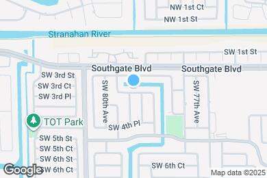 Map image of the property - 7911 SW 3rd Ct