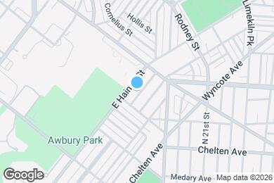 Map image of the property - 1331 Narragansett St