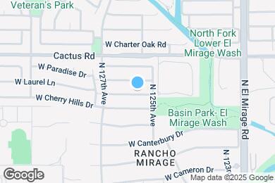 Map image of the property - 12606 W Myer Ln