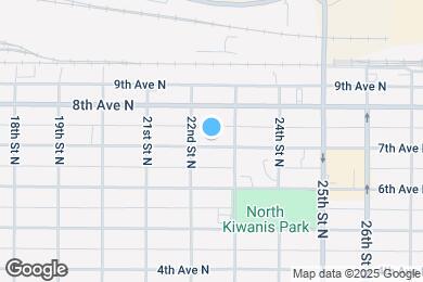 Map image of the property - 2213-2215 7th Ave N