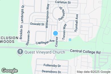Map image of the property - 5929 Course Dr