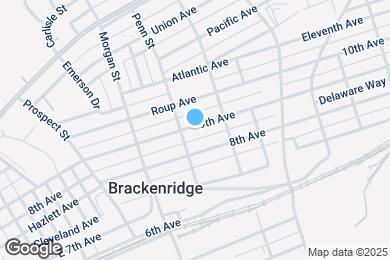 Map image of the property - 1052 9th Ave