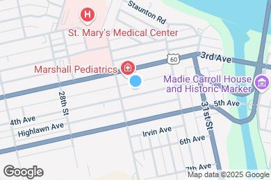 Map image of the property - 2914 4th Ave