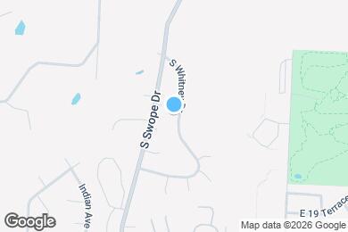 Map image of the property - 1720 S Whitney Dr