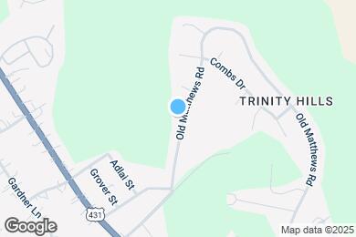 Map image of the property - 2821 Old Matthews Rd