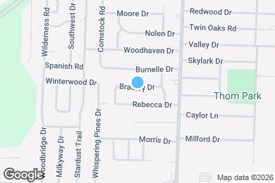 Map image of the property - 7801 Bradley Dr
