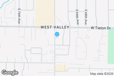 Map image of the property - 607 S 72nd Ave