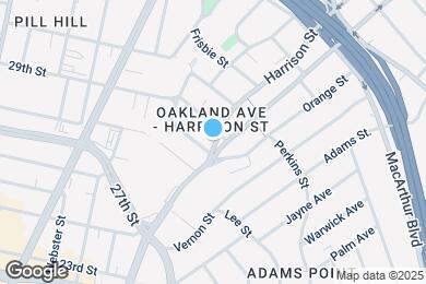 Map image of the property - 2815 Harrison St