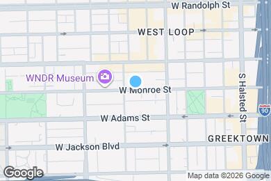 Map image of the property - 1071 W Monroe St