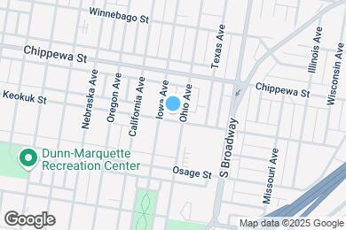 Map image of the property - 2711 Keokuk St