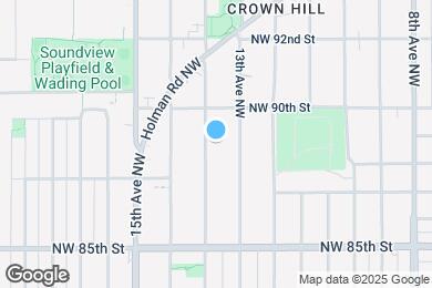 Map image of the property - 8732 14th Ave NW