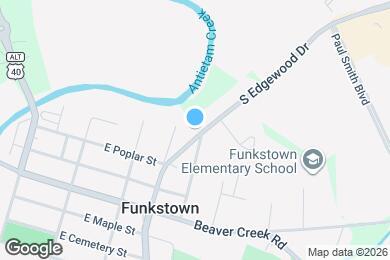 Map image of the property - 445 S Edgewood Dr