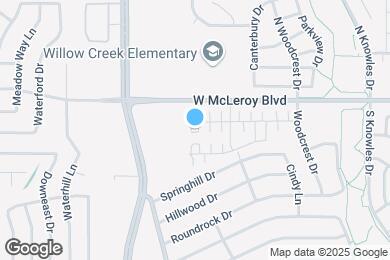 Map image of the property - 205 Holbeck Cir