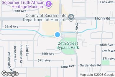 Map image of the property - Sacramento Manor